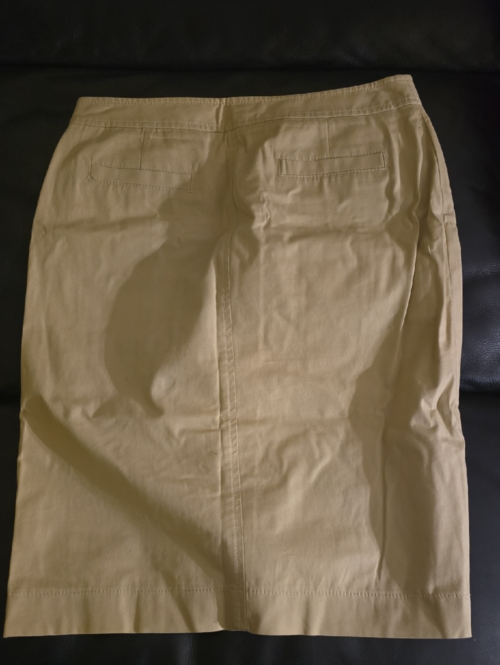 Banana Republic Button-Front Pencil Skirt in Khaki - Picture 5 of 7